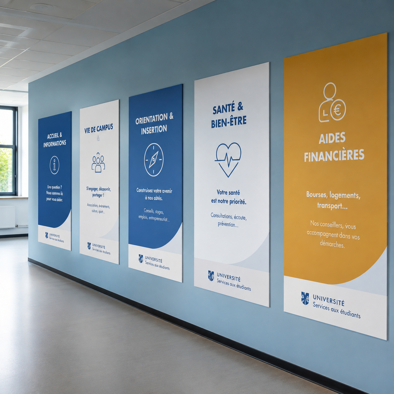 Affiches personnalisées pour associations étudiantes et campus